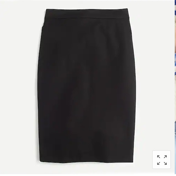 NWT J. Crew black pencil skirt! Never worn! - Picture 1 of 2